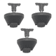 thumbnail image 1 of 3 Piezas de Rueda de Desplazamiento para Piezas de Robot Limpiador J4/J5, Accesorios de Rueda Universales con Soporte, 1 of 5