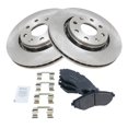 thumbnail image 1 of Front Brake Pad & Rotor Kit Brake Pads Brake Rotor Ceramic Compatible with 2004-2011 Chevrolet Aveo 2007-2011 Aveo5 2013-2015 Spark 2009 Pontiac G3, 1 of 4