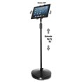 thumbnail image 1 of Kantek Inc. Support au sol TS890 pour iPad et autres tablettes, noir, 1 of 1