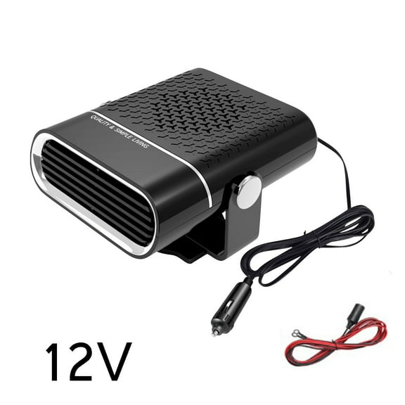 Hvmvliv Vehicle Heater Big Truck Car Heater, Winter Heater for Vehicle Interior with 2m Power Cord, Fast Heating Technology for All Cars and Trucks Black