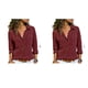 thumbnail image 1 of Guardurnaity Winered Camisas De Manga Larga Con Botones De Moda Para Mujer Adecuadas Para Camisas Diarias Manga Larga Casual Prendas para la parte del cuerpo METRO, 1 of 2