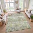 thumbnail image 7 of Addison Rugs Mayfield Premium Machine Washable Transitional Stripes Beige Rectangle Rug, 8' x 10', 7 of 7