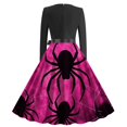 thumbnail image 3 of Dress for Women,Long Sleeve Dress for Women,Womens Fashion Casual Printing Long Sleeve Round-Neck Dress,Long Sleeve Dress,Casual Dress for Women, 3 of 3