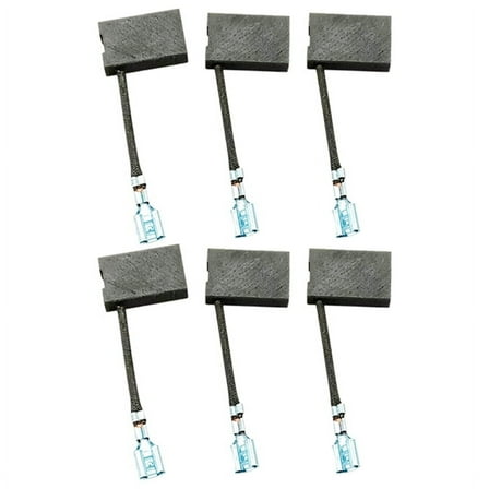 Pack of 6 384613-01 Chop Saw Brush Assembly DW871 DW872 Power Tool Replacement Carbon Brush Replacement Part