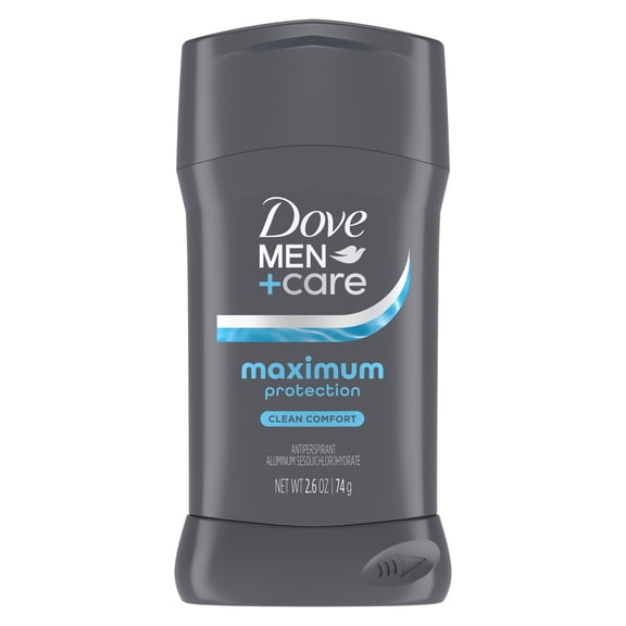 Dove Men Care Invisible Solid Stick Maximum Protection Clean Comfort 96-Hour Comfort ,2.6 oz