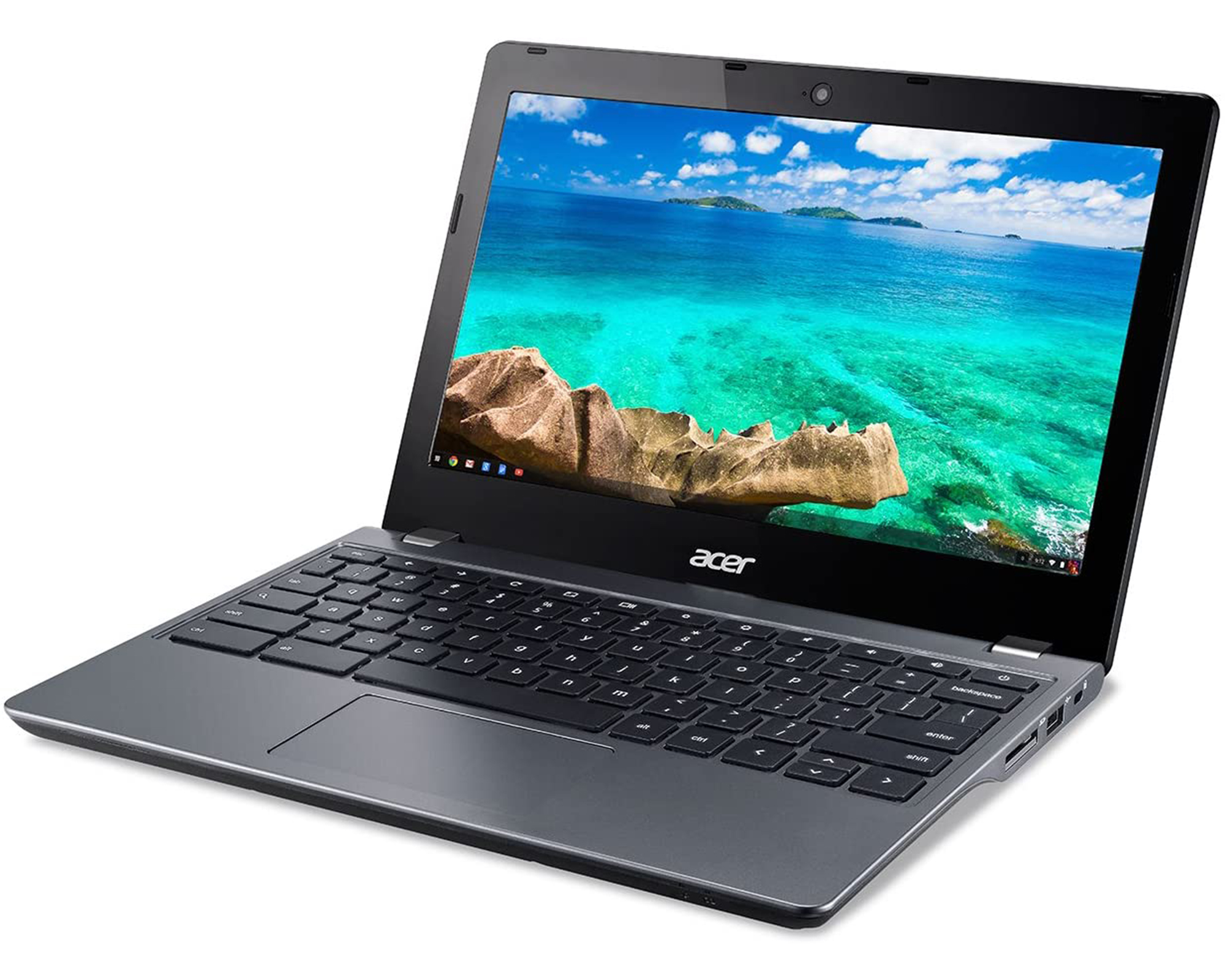 Restored Acer Chromebook C740-C4PE 11.6" 4GB 16GB Intel Celeron 3205U X2 1.5GHz, Black (Refurbished) - image 3 of 7