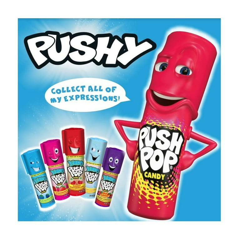 Push Pop Candy Lollipop .5 oz, Assorted Flavors, Perfect for