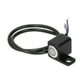 thumbnail image 2 of Handlebar Switch Handlebar On Off Button Handlebar Light Switch Motorbike Accessory Waterproof Handlebar Switch Headlight Fog Lamp ON-OFF Button 0.4in Mount With Red Light Reset, 2 of 8