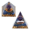 thumbnail image 1 of Pyramides d'Orgonite, Pyramide d'Orgone Robuste Durable Soulager le Stress Conception Exquise pour la Méditation pour la Chambre à Coucher pour le Bureau, 1 of 8
