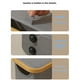 thumbnail image 4 of Billuyoard Comprobación de tela para inventario de papel higiénico fácilmente con cestas de ventana lateral, organización de almacenamiento de Almacenamiento y organización del hogar gris, 4 of 6