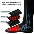 thumbnail image 3 of Luxsea Electric Heated Socks Electric Rechargeable Heating Settings Thermal Sock for Men and Women(Not Include Battery）, 3 of 3