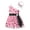 Pink, variant on Odeerbi Toddler Girls Halloween Dress Irregular Tulle One Shoulder Dress with Hairband