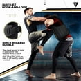 thumbnail image 3 of RDX Chest Guard, MMA Kickboxing Muay Thai Boxing Body Protector, Sparring Training Heavy Punching, KARA Adjustable Strike Shield, Martial Arts Upper Body Ribs Protection Pad, Taekwondo Vest, 3 of 8
