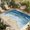 Lake Blue, variant on Indoor Outdoor Area Rugs,Summer Beach Waves Coastal Washable Patio Rug Non-slip Quick Dry Camping Rugs,Blue Sea Water Floor Carpet for Porch Deck Backyard RV Decor,4x6ft
