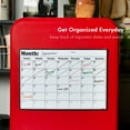 thumbnail image 2 of Futhstar Fridge Calendar Magnetic Dry Erase Calendar Whiteboard Calendar for Refrigerator Planners 16.9" x 11.8", White, 2 of 7