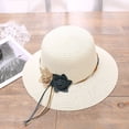 thumbnail image 6 of SikaFu New Spring And Summer Sun Sunscreen, Sun Hat Ms. Xiaobian Straw Hat Beach Hat Anti -UV Prevention, 6 of 7