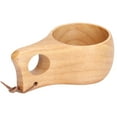 thumbnail image 3 of Taza De Café, Taza De Madera Alisada Exquisita Inofensiva Para El Hogar, 3 of 7