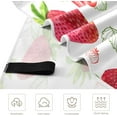 thumbnail image 3 of Dreamtimes Beach Towels Strawberry Fruit Leaves Camping Towels Sand Free Beach Towel, 30"x60" Large Beach Towels Quick Dry Bath Travel Towels Pool Yoga Beach Mat for Men Women, 3 of 7