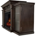 thumbnail image 5 of Real Flame Calie 67" Electric Fireplace TV Stand in Dark Walnut, 5 of 5