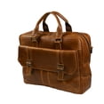 thumbnail image 3 of Maletín unisex de piel Castelli Leather Authentic CON BOLSA Miel, 3 of 4