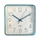 thumbnail image 1 of Reloj Cuadrado de Pared Rm Regalomex Plástico 30 Centímetros azul, 1 of 9