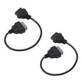 thumbnail image 3 of Car Diagnostic Cable, Lightweight Compact Size OBD2 Diagnostic Cable Fast Transmission Speed Black  For Vehicle, 3 of 8