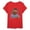 RED, variant on - Franklin Baseball - Juniors Oversized Graphic T-Shirt