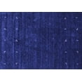 thumbnail image 1 of Ahgly Company Indoor Rectangle Abstract Blue Contemporary Area Rugs, 8' x 12', 1 of 4