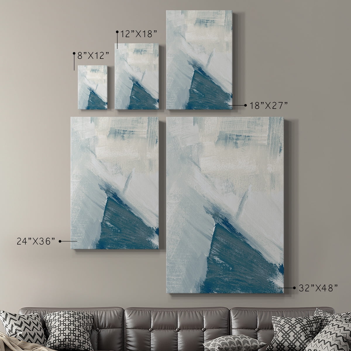 Windblown I Premium Gallery Wrapped Canvas - Ready to Hang