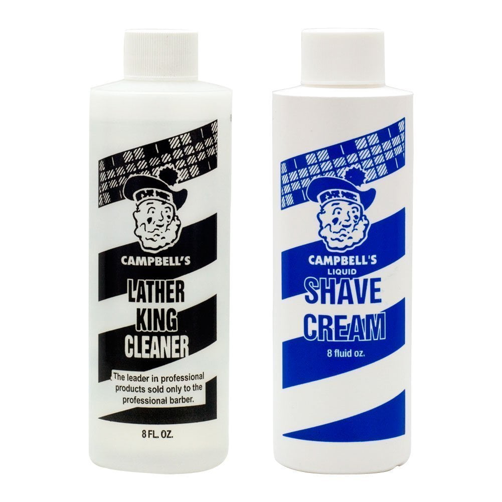 Campbell’s® Liquid Lather Shave Cream & Cleaner Combo