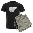 thumbnail image 6 of CafePress - Polar Bear Silhouette Pajamas - Men's Dark Loose Fit Cotton Pajama Set, 6 of 7