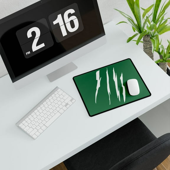 Effete Feline Claw Marks Scratch Desk Mats