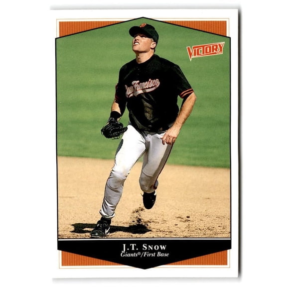 1999 Upper Deck Victory 358 J.T. Snow Baseball Card San Francisco Giants San Francisco Giants MLB BASEBALL Trading Card