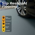 thumbnail image 3 of TidBay Garage Floor Mat, Anti-slip Texture PVC Garage Flooring Roll for under Car Parking Protect, Thickened Floor Mat for Garage, Water/Stain Resistant (230x610cm), 3 of 7