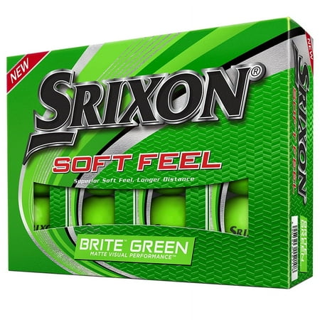 UPC: 4907913237416 | Srixon Soft Feel Brite Green Golf Ball Dozen