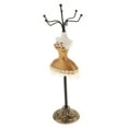 thumbnail image 1 of S SERENABLE Présentoir à Bijoux Support Étagère Résine Modèle Féminin Décor Café, 1 of 8