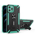 thumbnail image 1 of WANNGWE iPhone XR Case, HD Screen Protector Ring Shockproof Silicone Phone Case (Green) DZ97-12192, 1 of 5