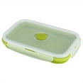 thumbnail image 1 of Food Container,800ml Silicone Collapsible Portable Lunchbox Bowl Folding Food Storage Container(???), 1 of 8