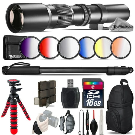 500mm Telephoto Lens for...