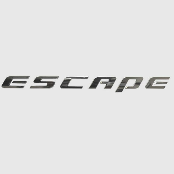 Escape Boat Raised Emblem Decal 5923704 | 26 x 2 3/8 Inch Chromax