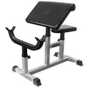 Valor Fitness Adjustable Seated Preacher Curl Bench CB-6