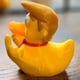 thumbnail image 4 of Pato Juguete Donald Trump Duck Doll Lindo (doble Dedo Medio) Amarillo, 4 of 7