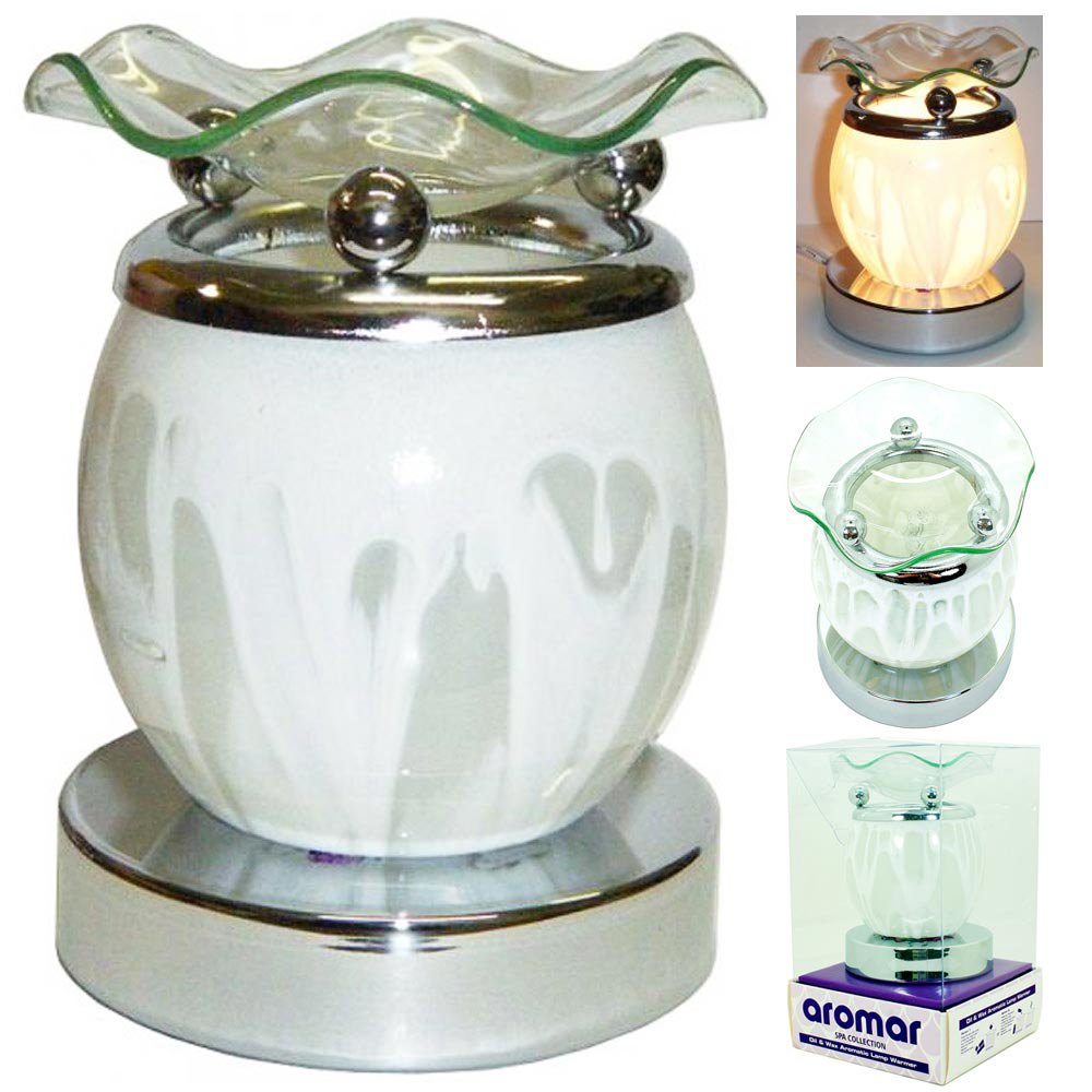 Electric Touch Aroma Lamp Scents Oil Warmer Fragrance Diffuser Holder