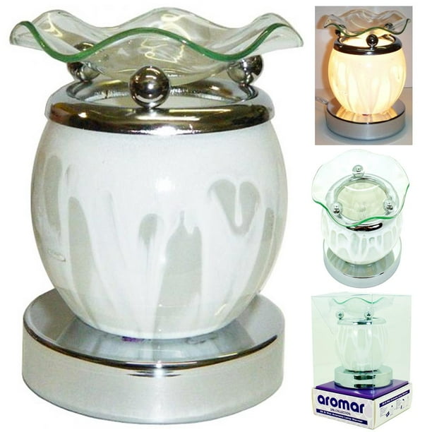 Electric Scented Oil Warmer Lamp Fragrance Diffusers Holder Tart Wax