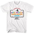 thumbnail image 1 of Parks And Recreation Johnny Karate Show Logo White Adult T-Shirt, 1 of 2