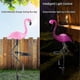 thumbnail image 4 of 2 Pack Pink Flamingo Solar Outdoor Led Lawn Lights Decorative Pile Lights Pink Flamingo Garden Pile, 4 of 5