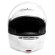 thumbnail image 2 of Casco para motocicleta Integral Kinlley Talla XL blanco, 2 of 4