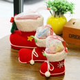 thumbnail image 2 of Prácticas botas de flocado de Navidad Botas de caramelo Suministros de decoración para el hogar Diseño inteligente 3 piezas JAMW Sencillez, 2 of 5