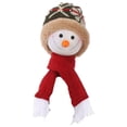 thumbnail image 2 of Xihbxyly Botellero Navideño con Diseño de Muñeco de Nieve, Portabotellas y Copas con Temática Navideña, Diseño Clásico de Muñeco de Nieve, Decoración para Fiestas Navideñas, Almacenamiento para Cocin, 2 of 4