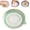 Green, variant on Premium Ceramic Garlic Grater Plate – Handcrafted Ginger & Garlic Grinder Bowl, Multi-Purpose Kitchen Prep Tool for Ginger, Garlic, Onion & Fruits